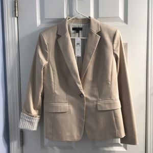 Ann Taylor Beige Blazer NWT